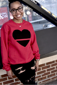 Heartthrob | Unisex Heart Sweatshirt