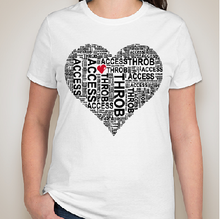 Load image into Gallery viewer, Heartthrob Access Scripted | Heart T-Shirt