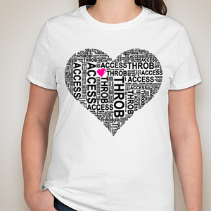 Heartthrob Access Scripted | Heart T-Shirt